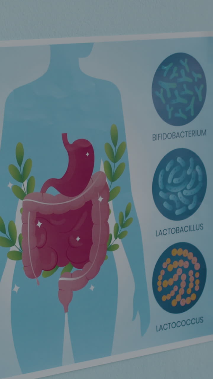 Illustration of beneficial bacteria