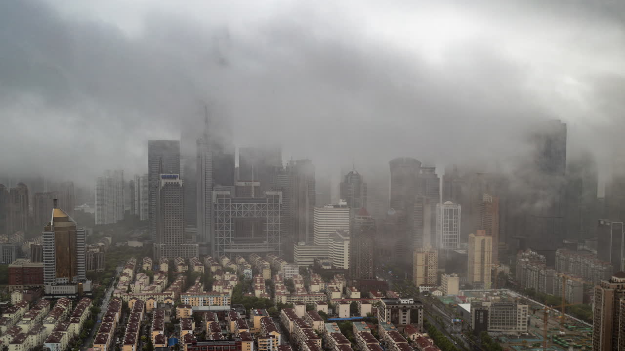 Timelapse of the amazing Shanghai city skyline