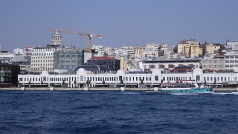 view of the galata tower and istanbul skyline