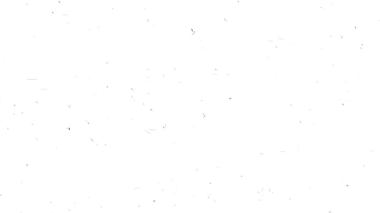 Overlay animato con grana, polvere e graffi di vecchia pellicola