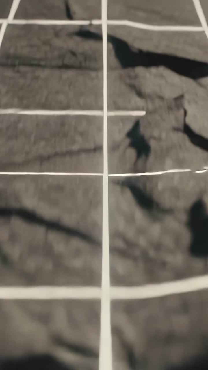 Dynamic Abstract Grid Lines Moving in Digital Space