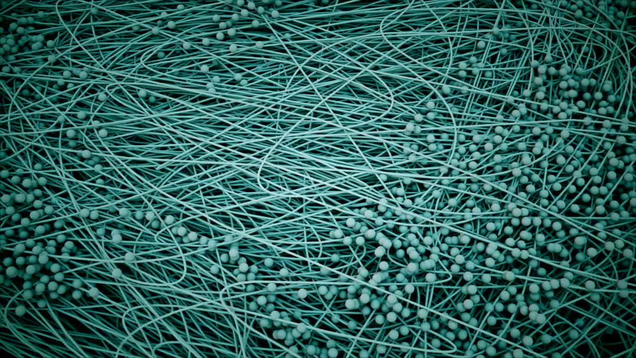 데이터 흐름을 묘사하는 네트워크 개념.