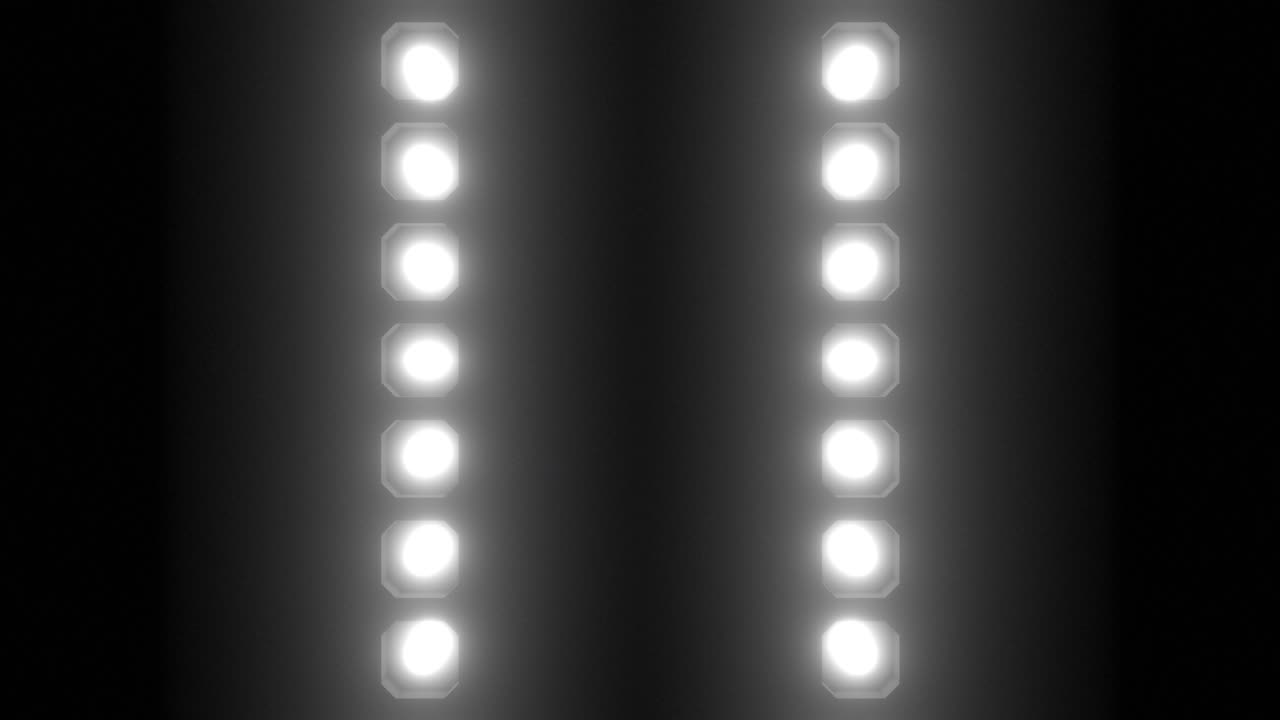 patrón de luces del estadio