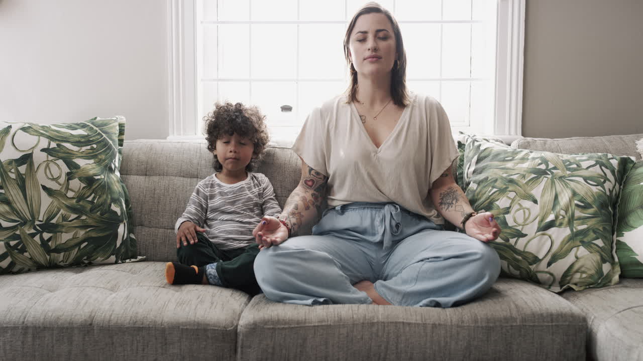 experimentando su propia sensación de calma