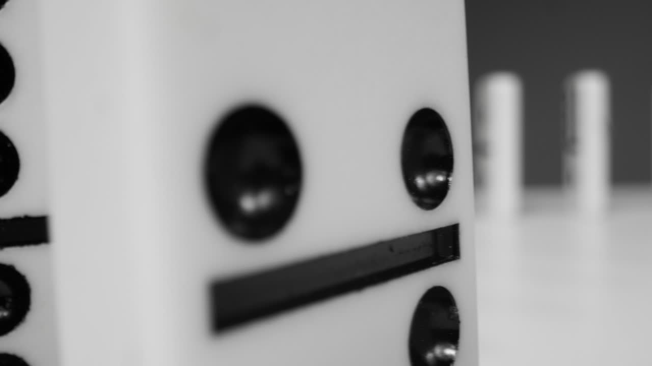 крупный план домино