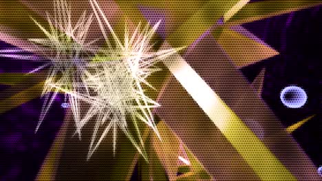 fondo de movimiento animado generado por computadora para la producción de películas de video web