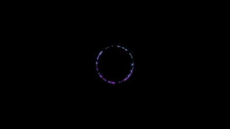 abstract spinning energy force field. 4k animation.
