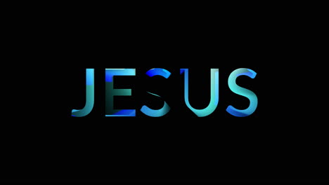 Seamless-loop-text-animation-Jesus-TEN-SECONDS