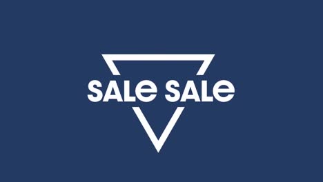 Animation-of-sale-text-over-blue-background