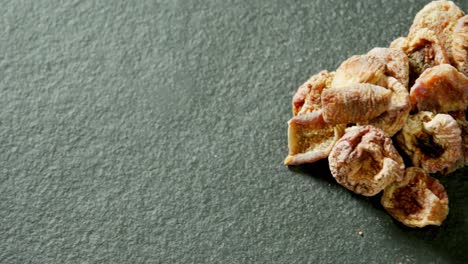 dried berries on grey background 4k 4k