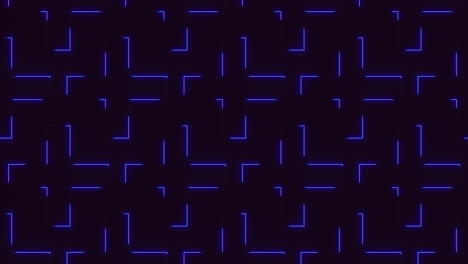 zigzagged blue line pattern on dark background