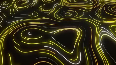 abstract glowing lines