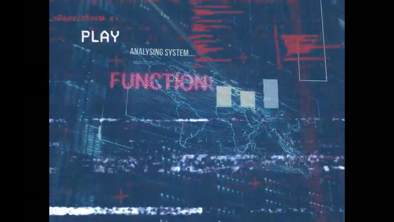 Animation of data processing over globe