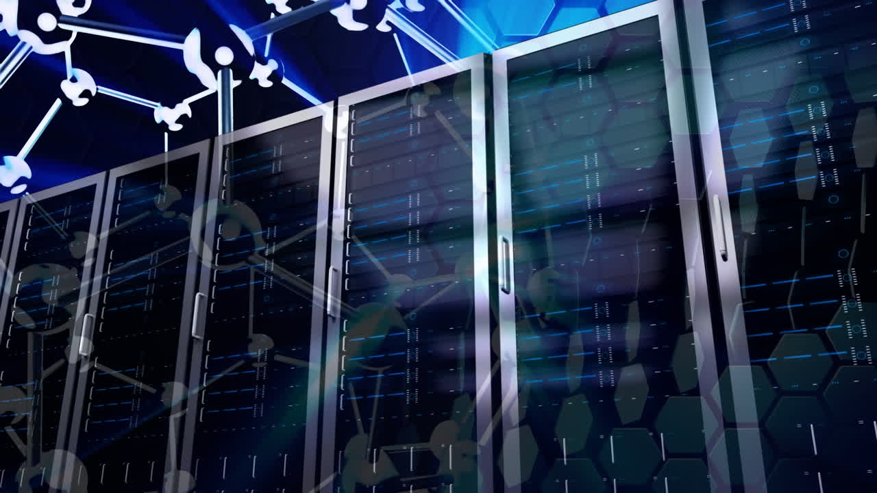 vídeo de la sala del servidor