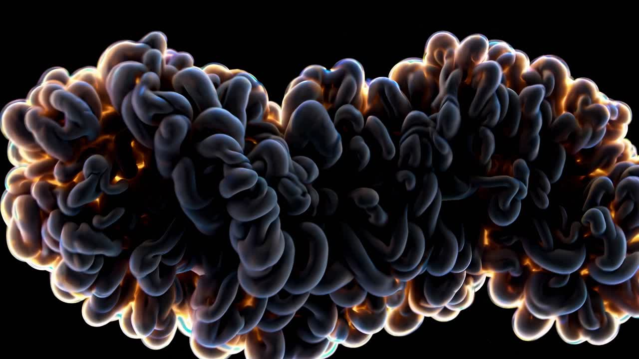 flujo de tinta abstracto