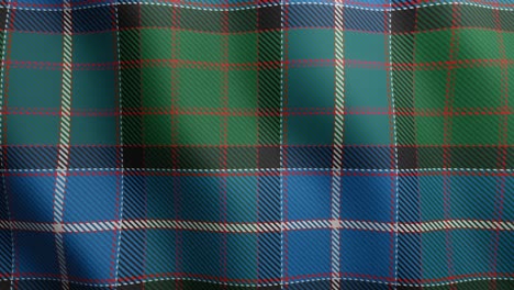 ontario tartan geometric seamless looped pattern. canada tartan waving surface motion graphic