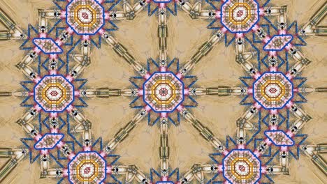 colourful symmetric patterns botanical kaleidoscope mandala geometry wallpaper - multicoloured fractal animation tribal vector illustration