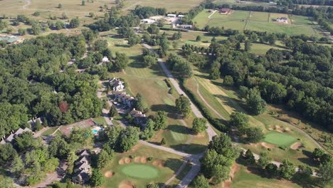 Vista-General-Alta-De-6-Segundos-Del-Campo-De-Golf-Eagle-Pointe-Bloomington,-En