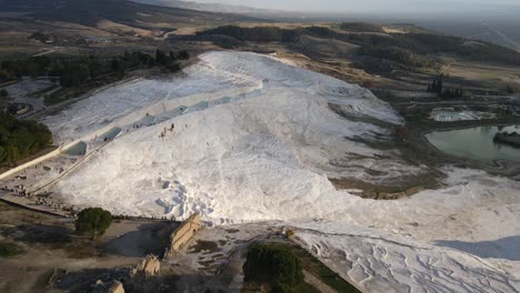 Montaña-De-Travertinos-Aéreos