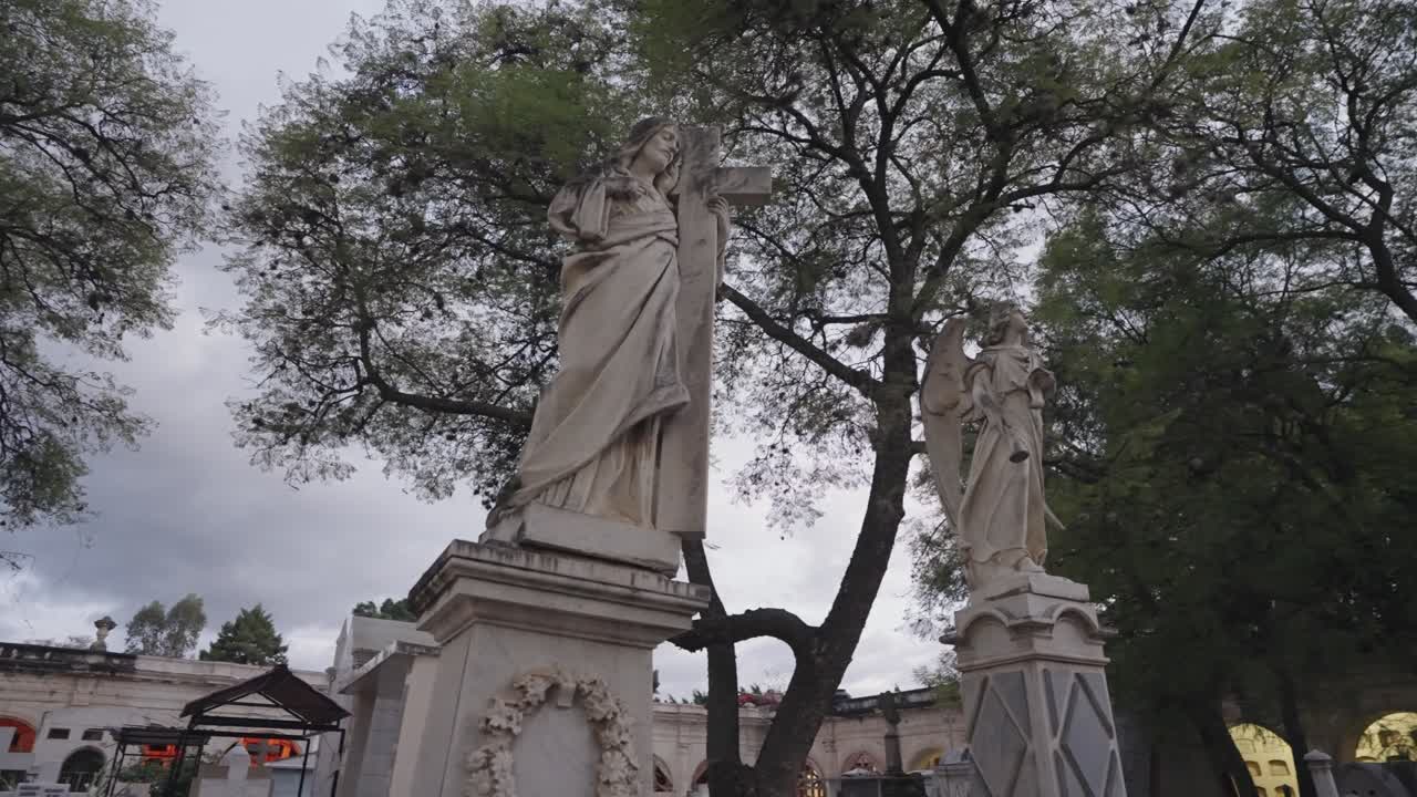 Cemetery Statues