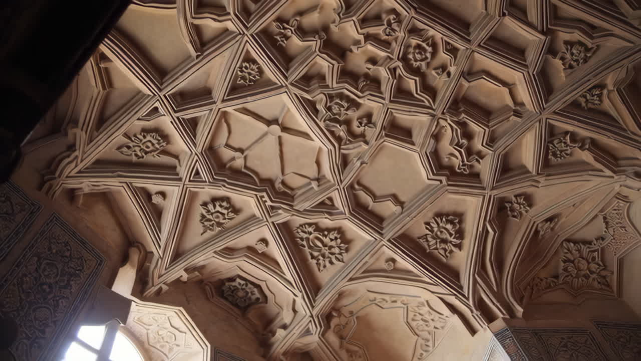 Ornate Carved Ceiling