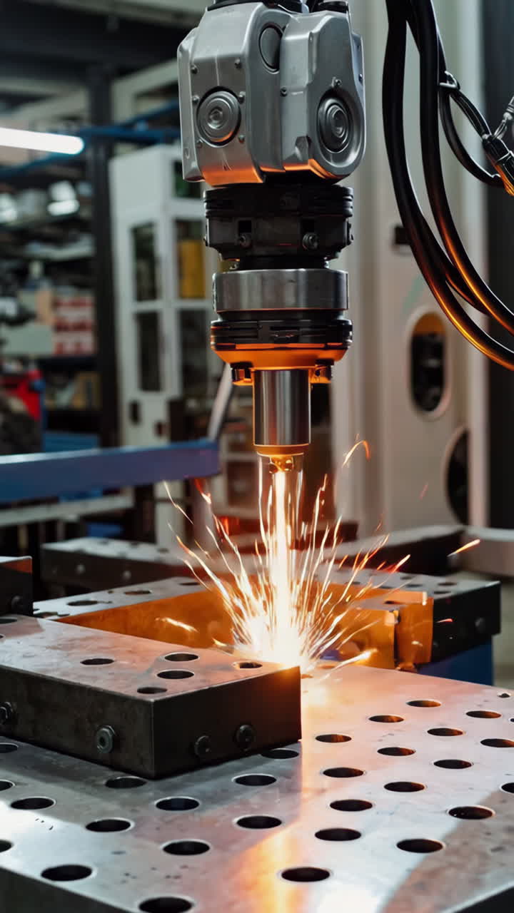 processo di saldatura automatizzato