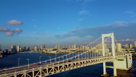 the aerial view of tokyo