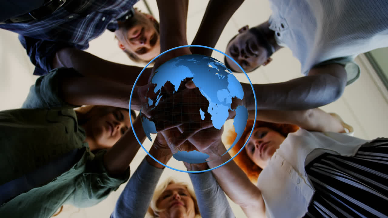 성공을 축하하는 팀