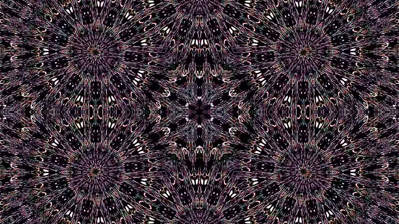 Bright abstract light governing full color, kaleidoscope