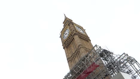 Schwenk-Um-Big-Ben,-London,-Vereinigtes-Königreich