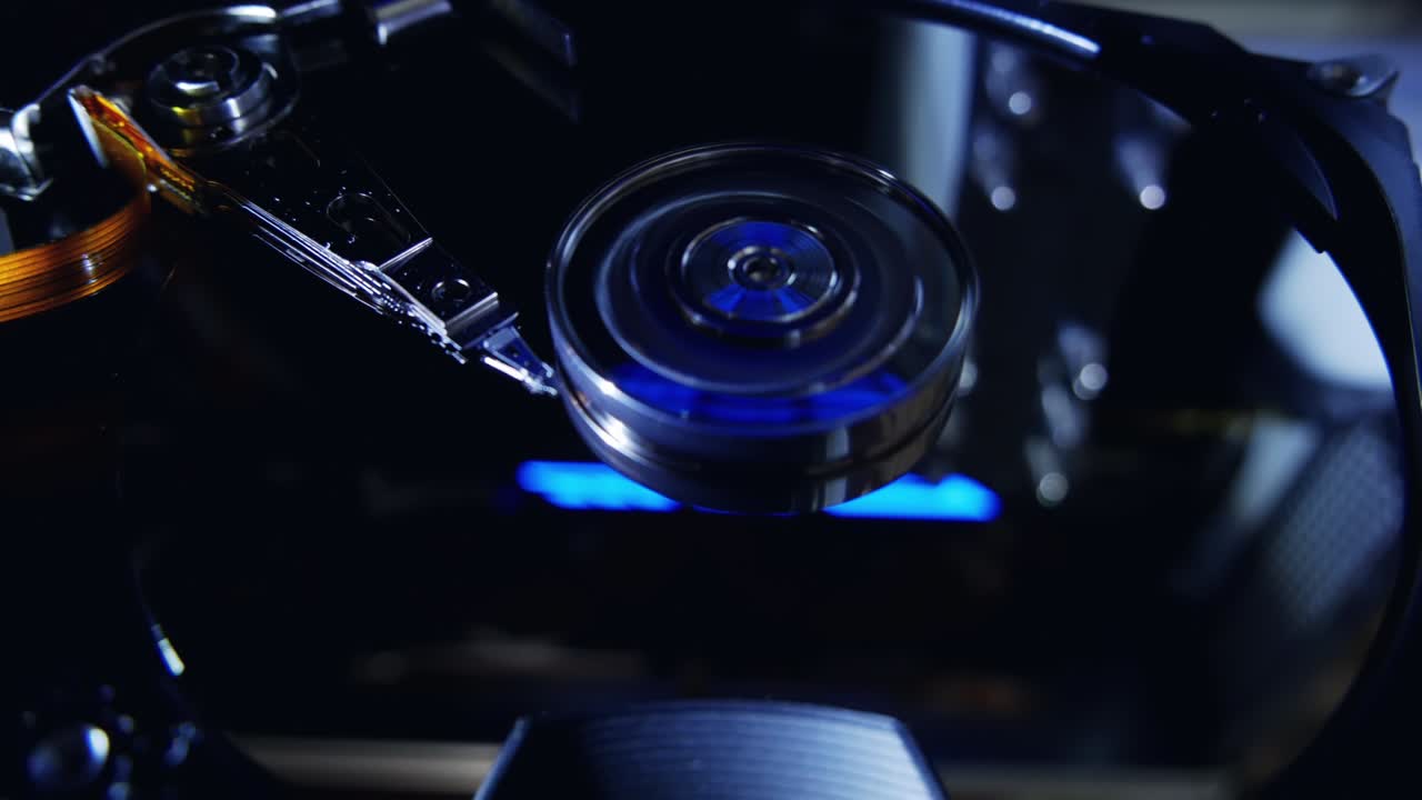 Pulse of big data. Server room. Data processing