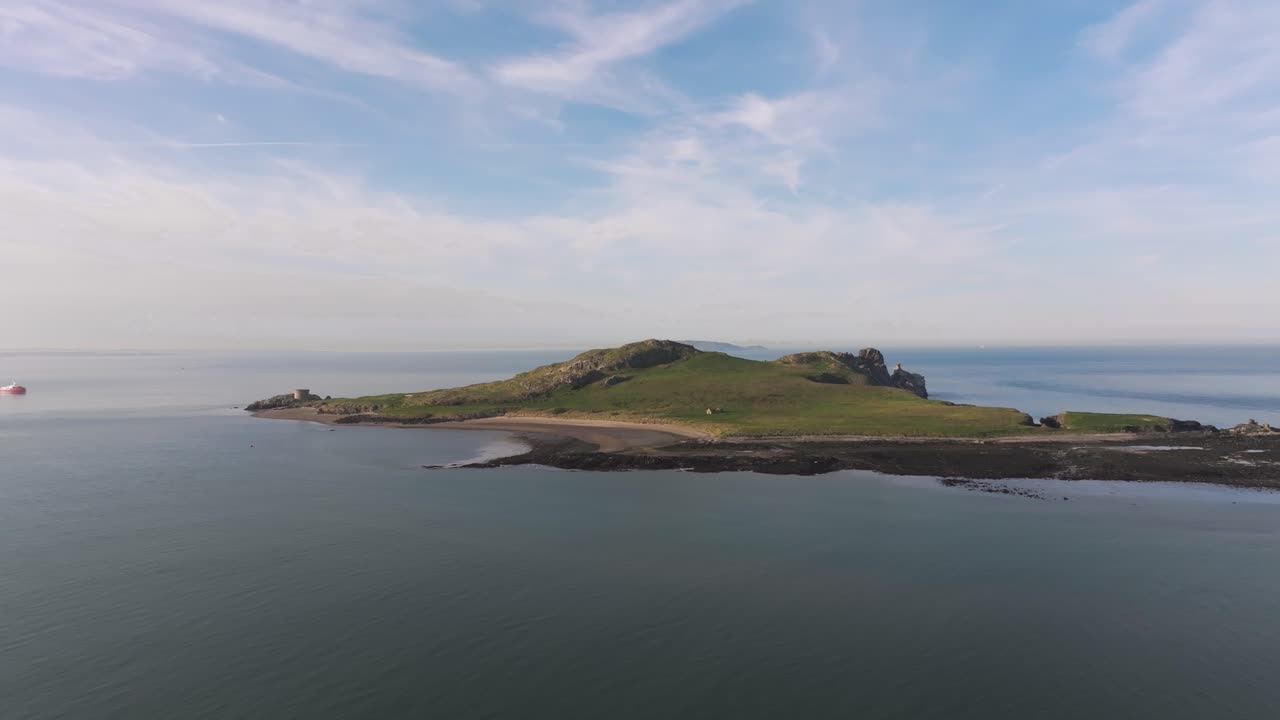 Howth Pier - 4K Cinematic Drone Footage during sunset - Co.Dublin - Ireland 05.03
