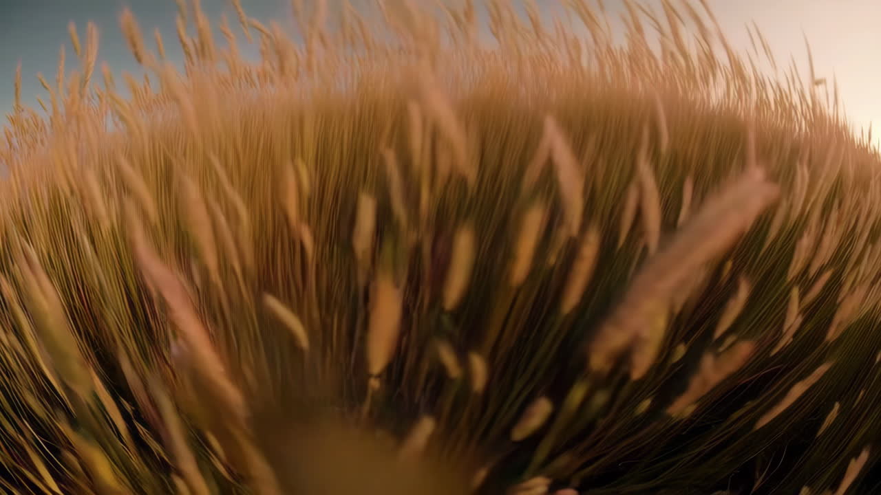 Golden Wheat Field at Sunset