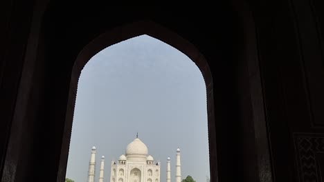 the taj mahal is a mausoleum located in agra, india and is one of the most recognizable structures in the world.