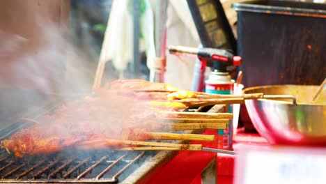 grilled chicken skewers