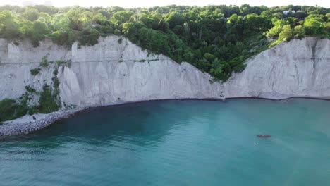 Puesta-De-Sol-Vista-Panorámica-De-Los-Acantilados-De-Scarborough