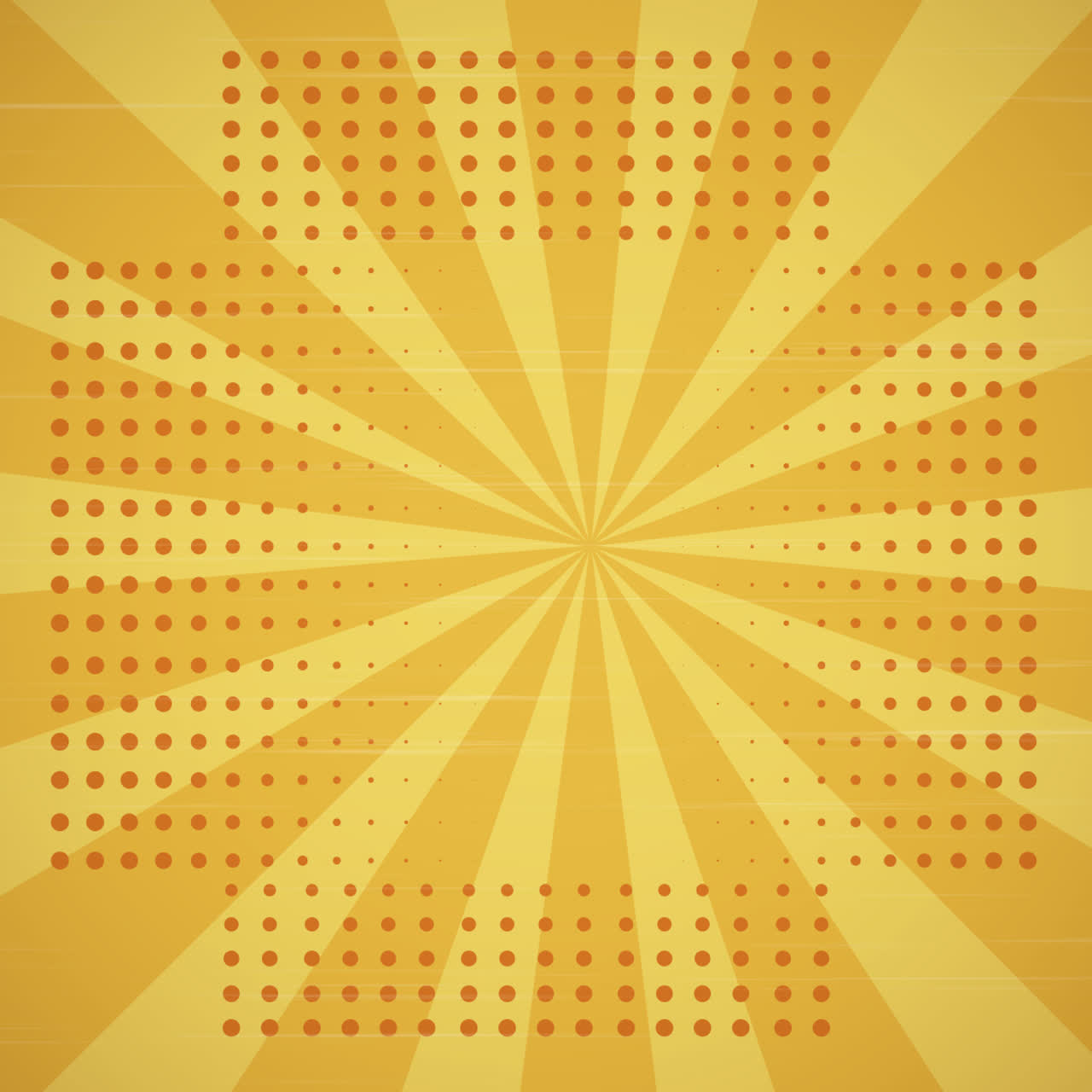 Comic style 'BOOM!' sound effect speech bubble with retro pop art background