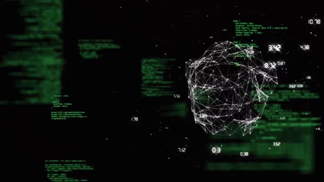 Animation-of-globe-with-connections-and-data-processing