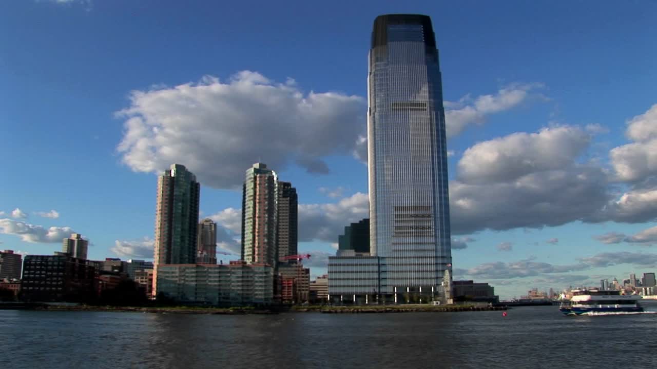 Lo skyline di Hoboken New Jersey 1