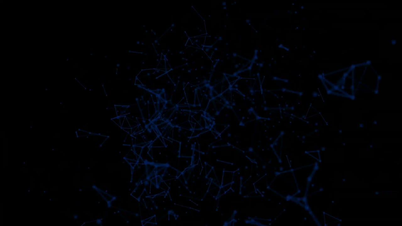 poligonal con puntos y líneas de conexión