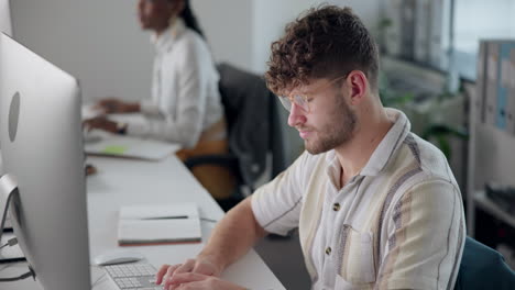 people working in an office