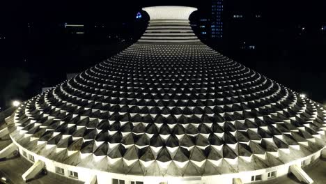 unusual round roof. looks like a portal