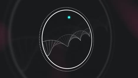 Animation-of-padlock-over-dna-strand