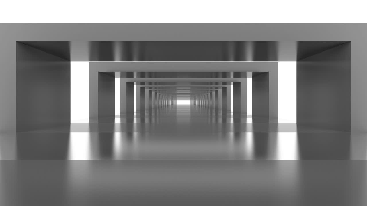 기술 루프 우아한 복도