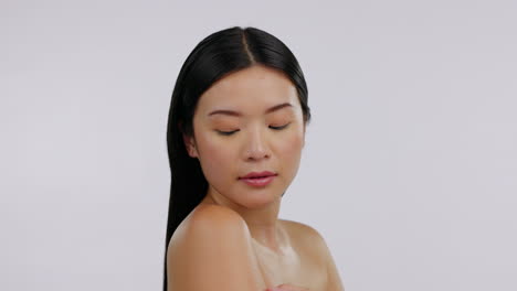 아시아 여성, 보디케어 및 아름다움