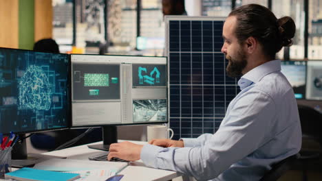 sustainability rd professional uses ai tech to design clean energy solar panels