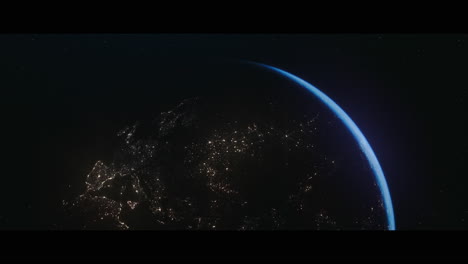 earth viewed from space
