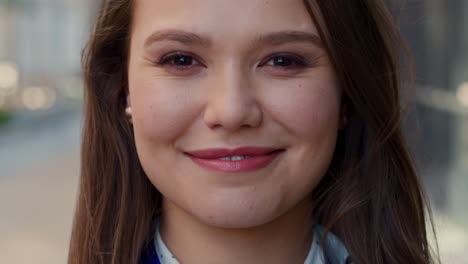 Happy,-smile-and-face-portrait-of-woman-outside