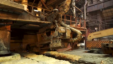 steel mill operation
