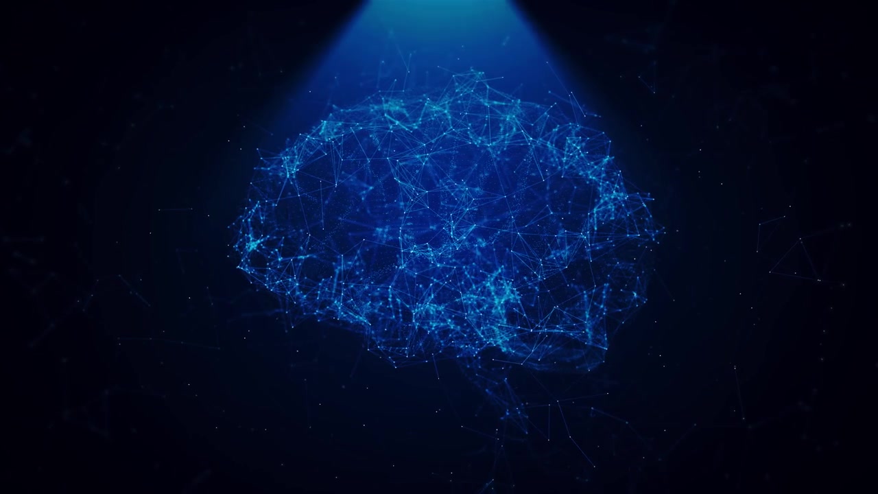 Ai artificial intelligence digital electric brain big data or cyber security deep learning computer